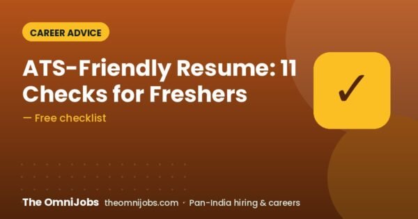 ATS-Friendly Resume for Freshers | The OmniJobs