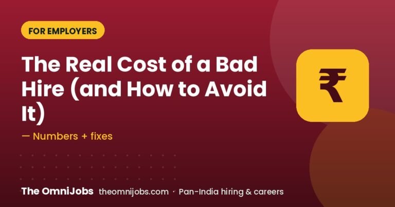 The Real Cost of a Bad Hire – and How Better Screening Prevents It – The OmniJobs blog